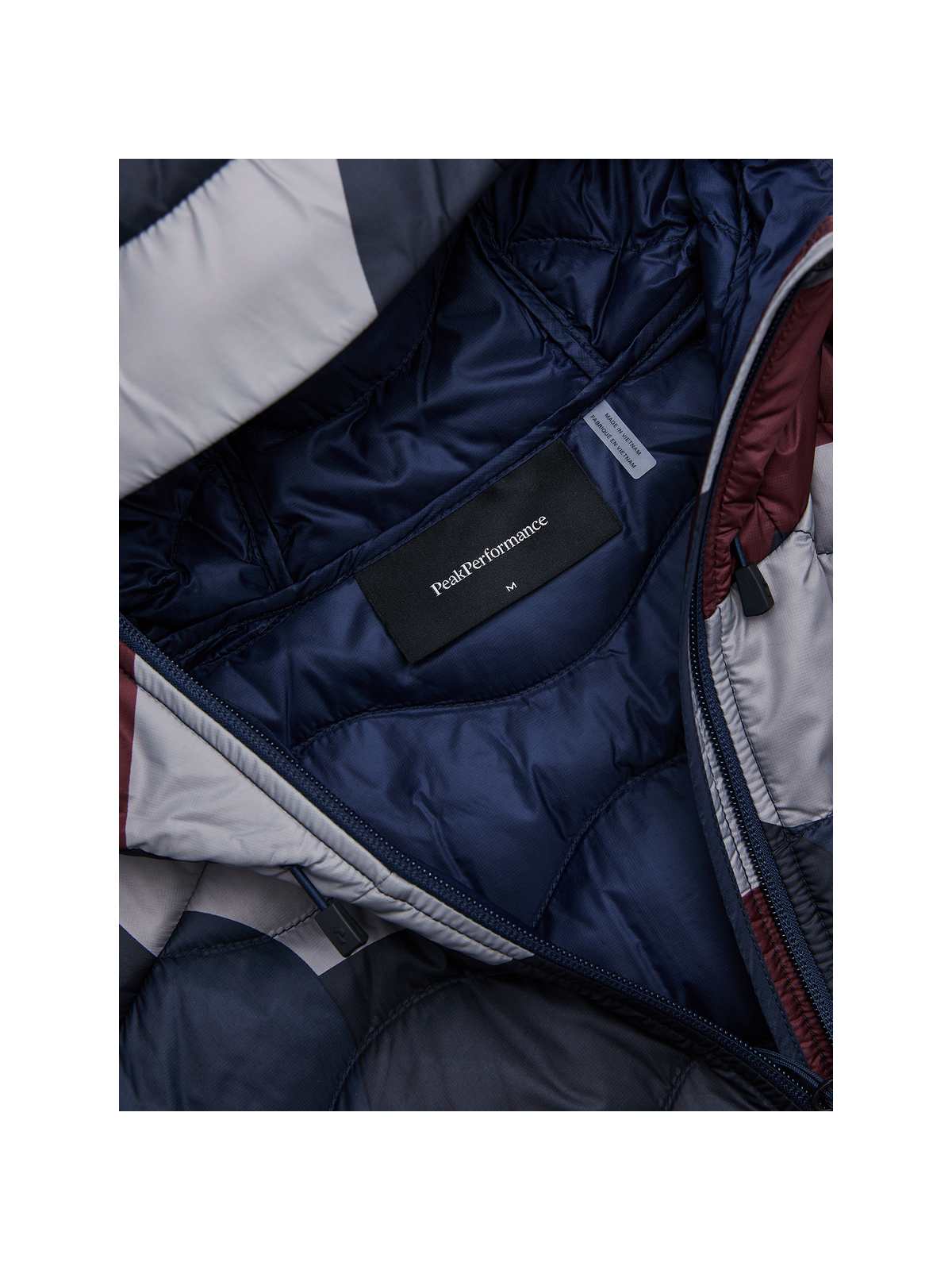 Kurtka męska PEAK PERFORMANCE Helium AOP Down Hood Jacket Multicolor