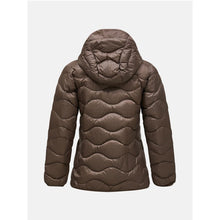 Kurtka damska PEAK PERFORMANCE Helium Down Hood Jacket brązowa
