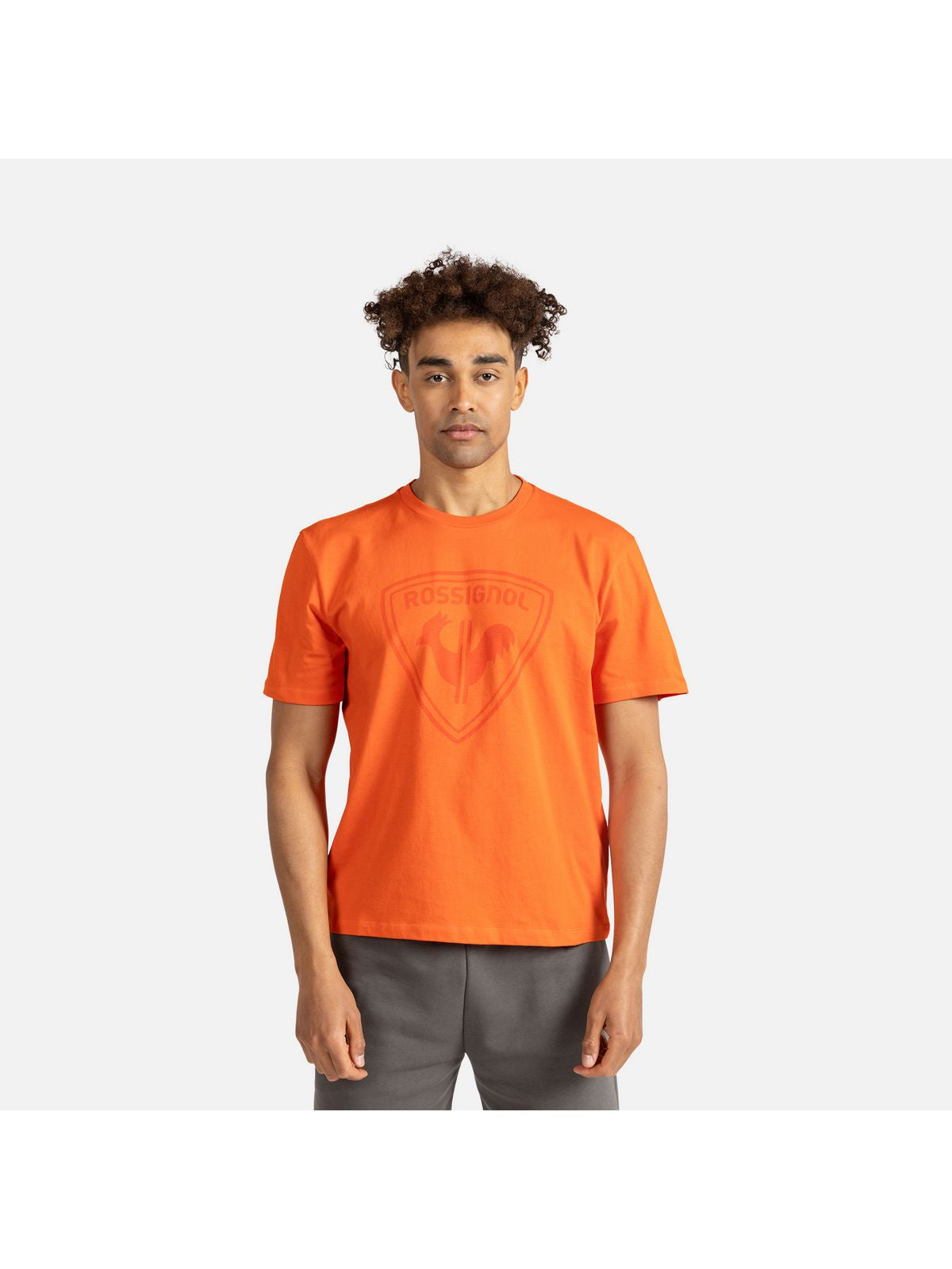 Koszulka męska ROSSIGNOL Presset Tee złoty - Adventure Sports