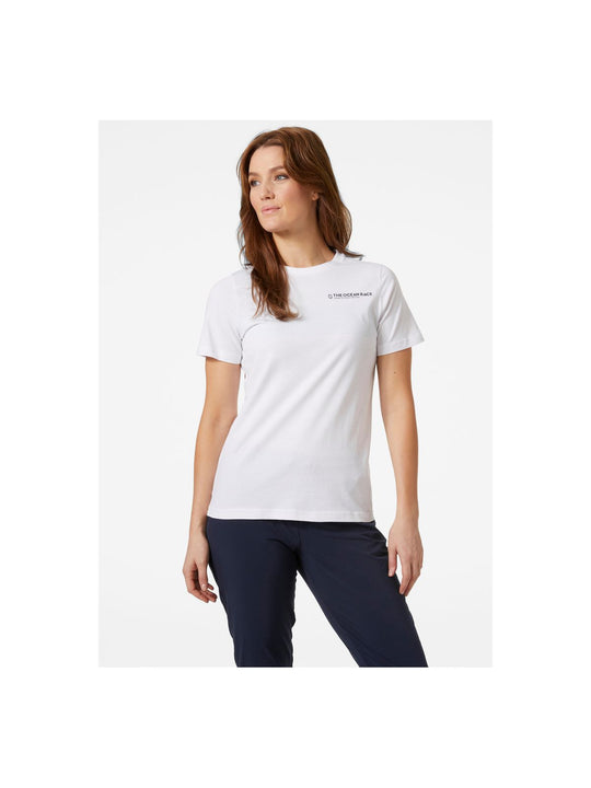 Koszulka damska HELLY HANSEN W The Ocean Race T-Shirt biała
