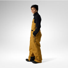 Spodnie narciarskie juniorskie ROSSIGNOL Jr Outerlimits Insulated Bib brązowe
