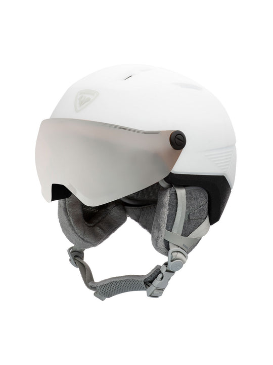 Kask narciarski ROSSIGNOL FIT VISOR IMPACTS W WHITE
