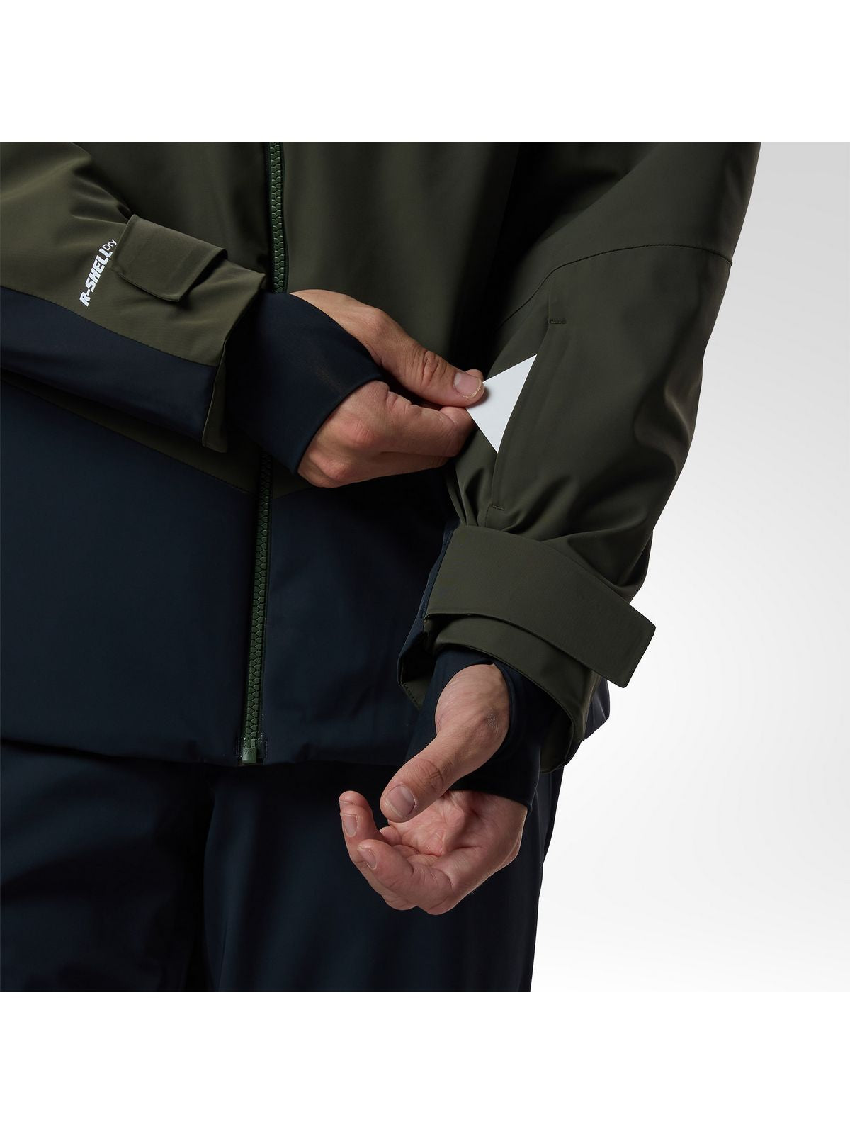 Kurtka narciarska męska ROSSIGNOL M 4Ws Blackside Insulated Jack zielona