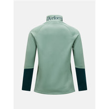 Bluza damska PEAK PERFORMANCE W Rider Essentials Midlayer Zip Jacket kolor zielony
