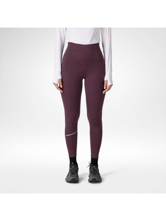 Legginsy damskie ROSSIGNOL W First Layer Tight bordowe
