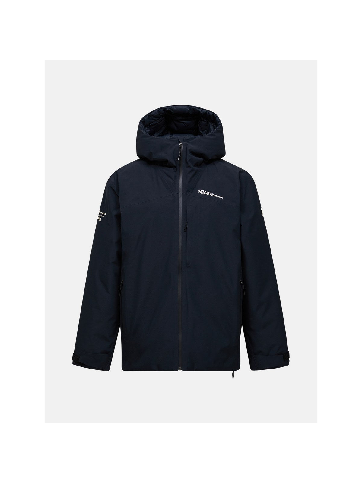 Kurtka narciarska męska PEAK PERFORMANCE 40Y Frost Reversible HIPE 2L Shell Down Jacket czarna
