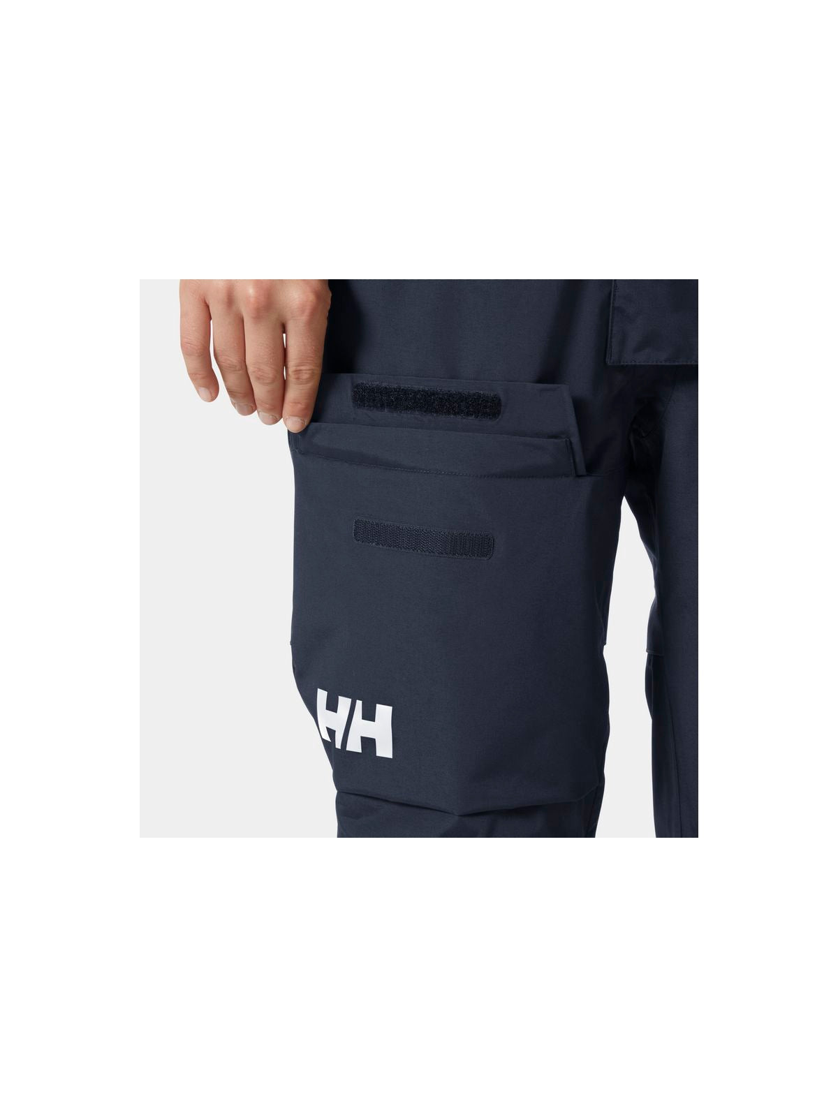 Spodnie żeglarskie damskie HELLY HANSEN W PIER 4.0 BIB granatowe - Adventure Sports