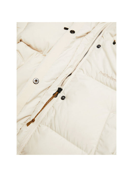Kurtka PEAK PERFORMANCE W Quiver Down Parka piaskowy

