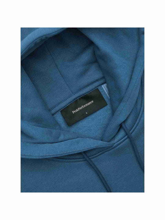 Bluza PEAK PERFORMANCE Original Small Logo Hood Women niebieski
