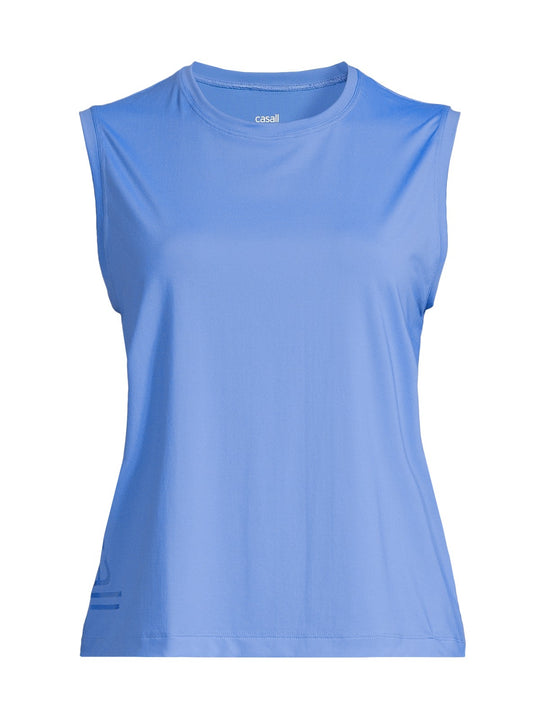 Koszulka damska treningowa Casall Graphic Tank niebieski - Adventure Sports
