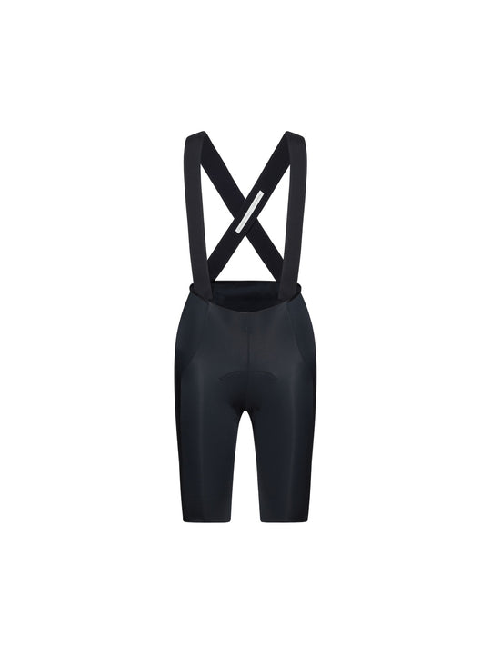 Spodenki rowerowe damskie POC W's Raceday Bib Shorts czarne
