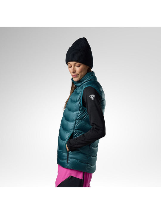 Kamizelka damska ROSSIGNOL W Verok Down Vest zielona
