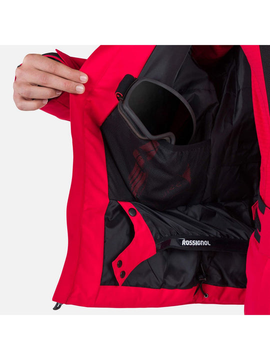 Kurtka narciarska męska ROSSIGNOL Strawpile Jkt czerwony
