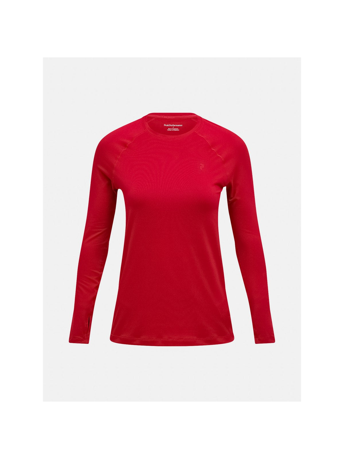 Koszulka Termiczna PEAK PERFORMANCE Spirit Crew Women bordowy