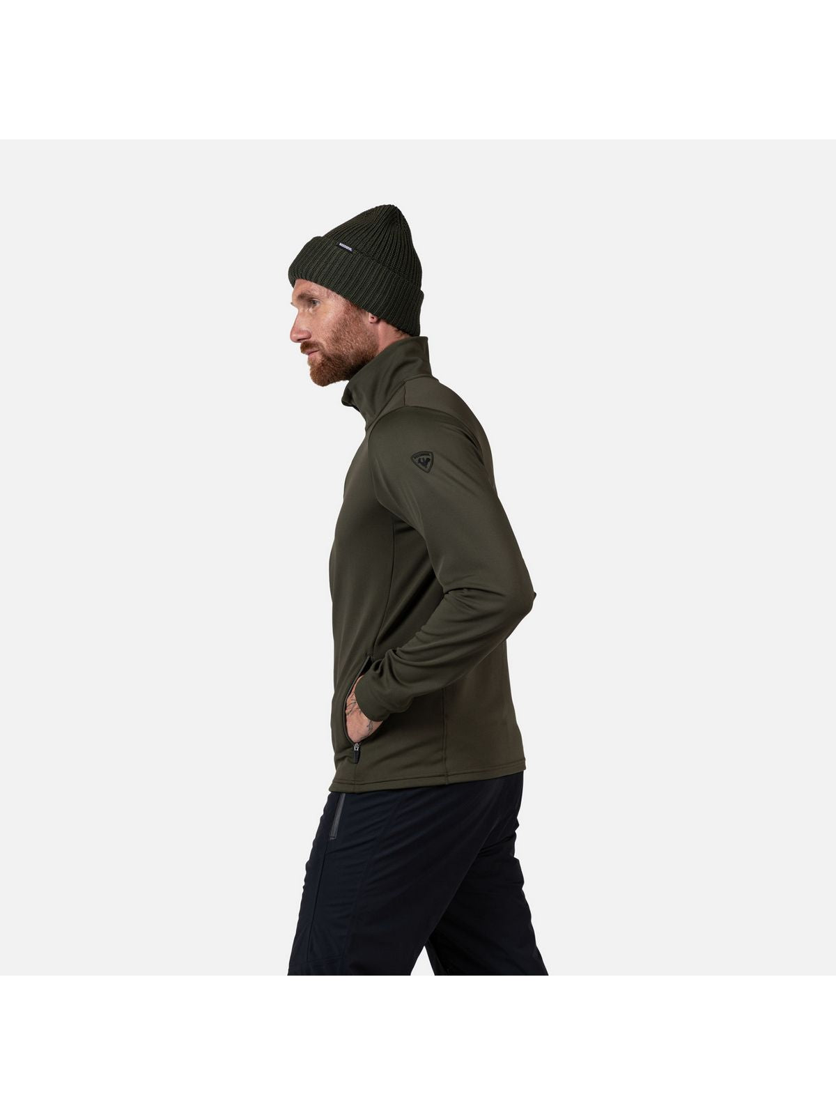 Bluza męska ROSSIGNOL Mid Layer Thin zielona
