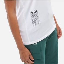 Koszulka damska MILLET Chamonix Flower Ts Ss W biała
