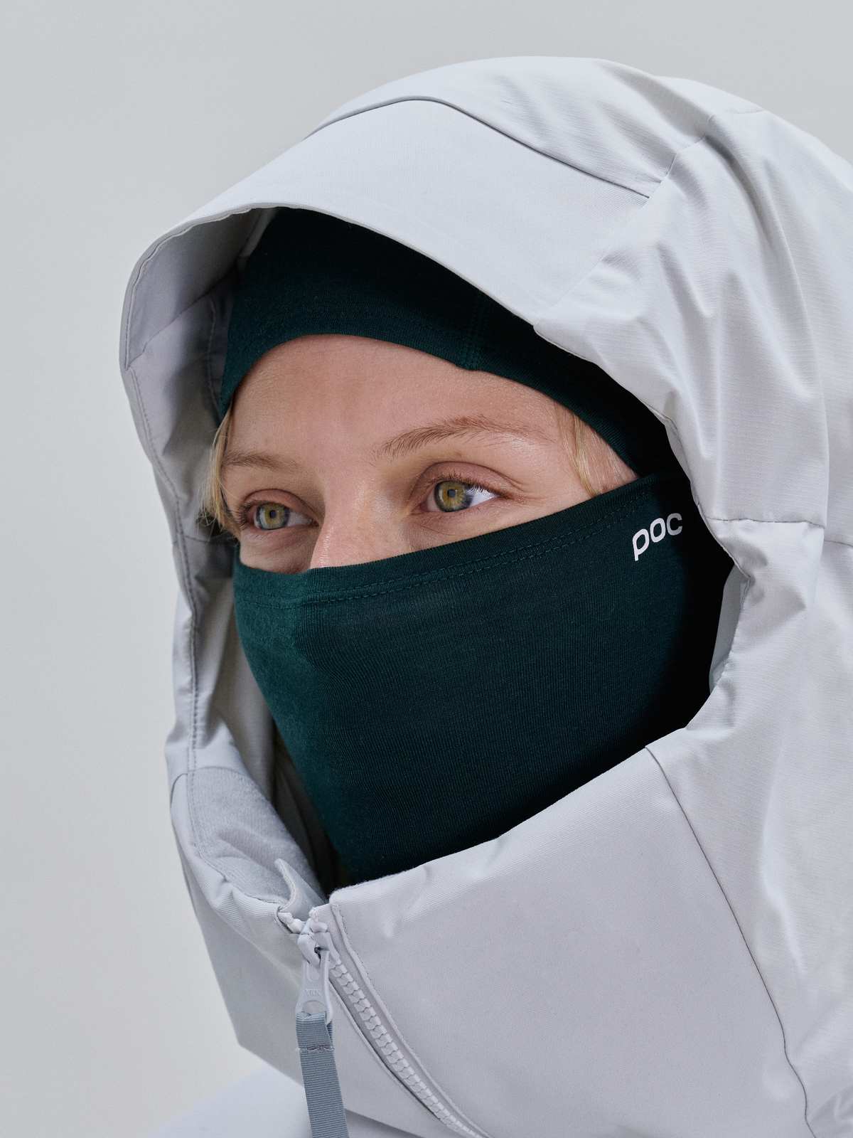 Kominiarka POC Layer Merino Balaclava zielony