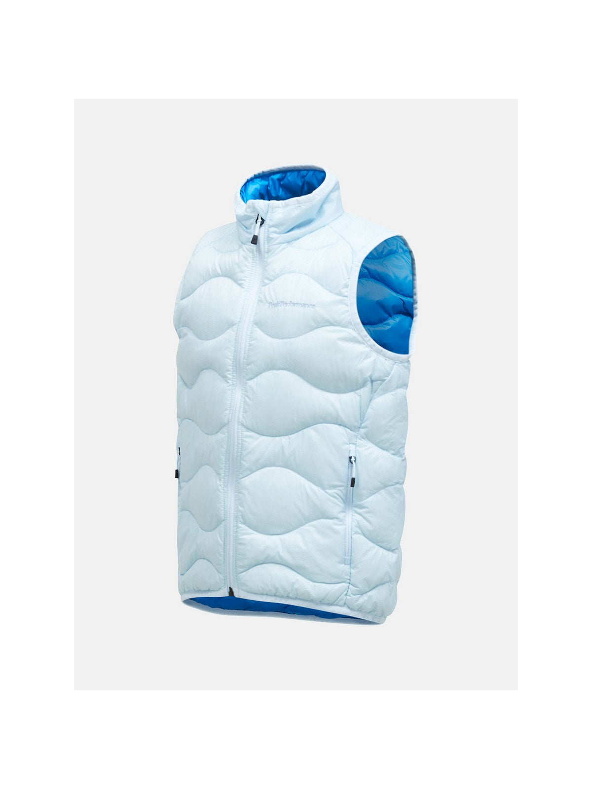 Kamizelka puchowa dziecięca PEAK PERFORMANCE Helium Down Vest Junior niebieski