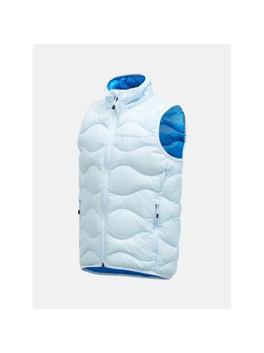 Kamizelka puchowa dziecięca PEAK PERFORMANCE Helium Down Vest Junior niebieski
