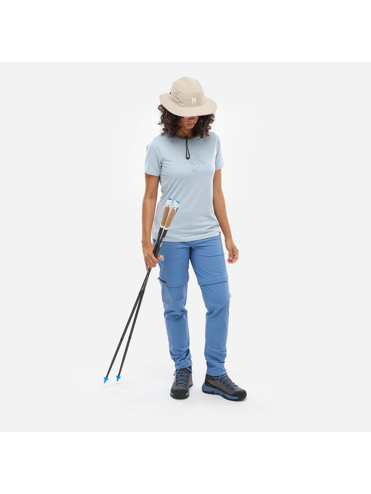 Spodnie damskie MILLET Ubic Str Zip Off Pt W niebieskie