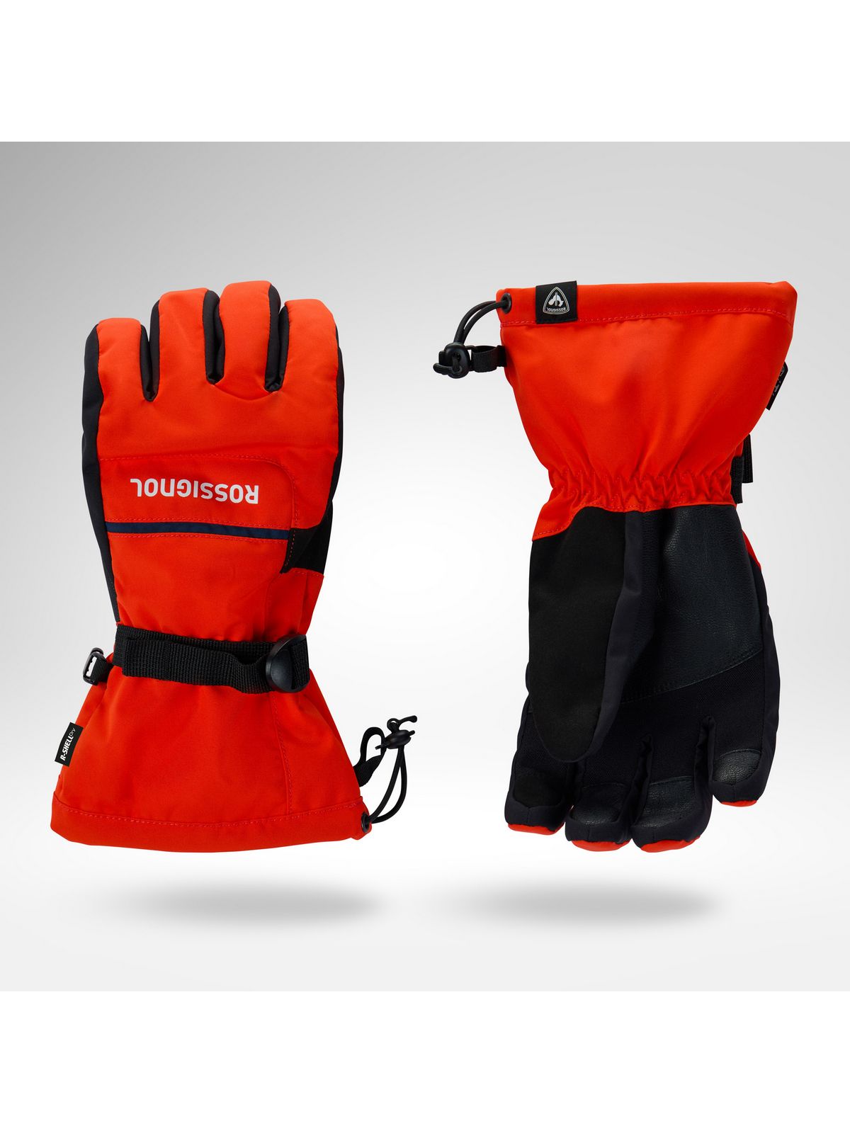 Rękawice narciarskie męskie ROSSIGNOL M Action Ski Gloves R-Shell Dr pomarańczowe