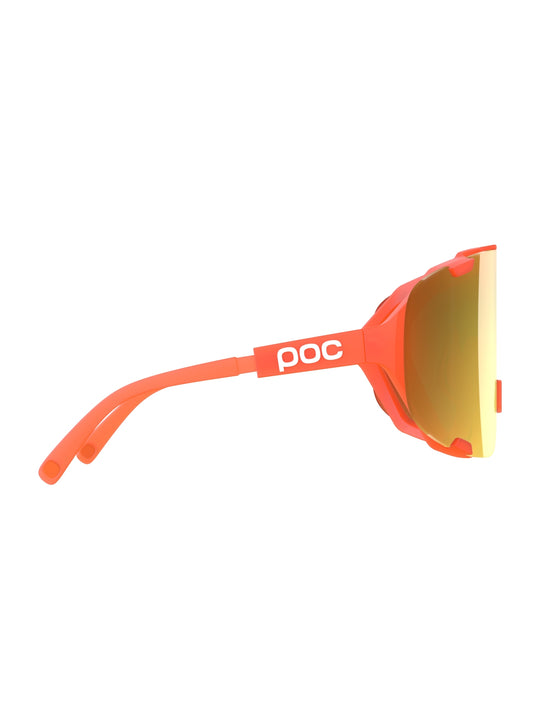 Okulary rowerowe POC Devour pomarańczowe - Clarity Road/Partly Sunny Gold cat.2
