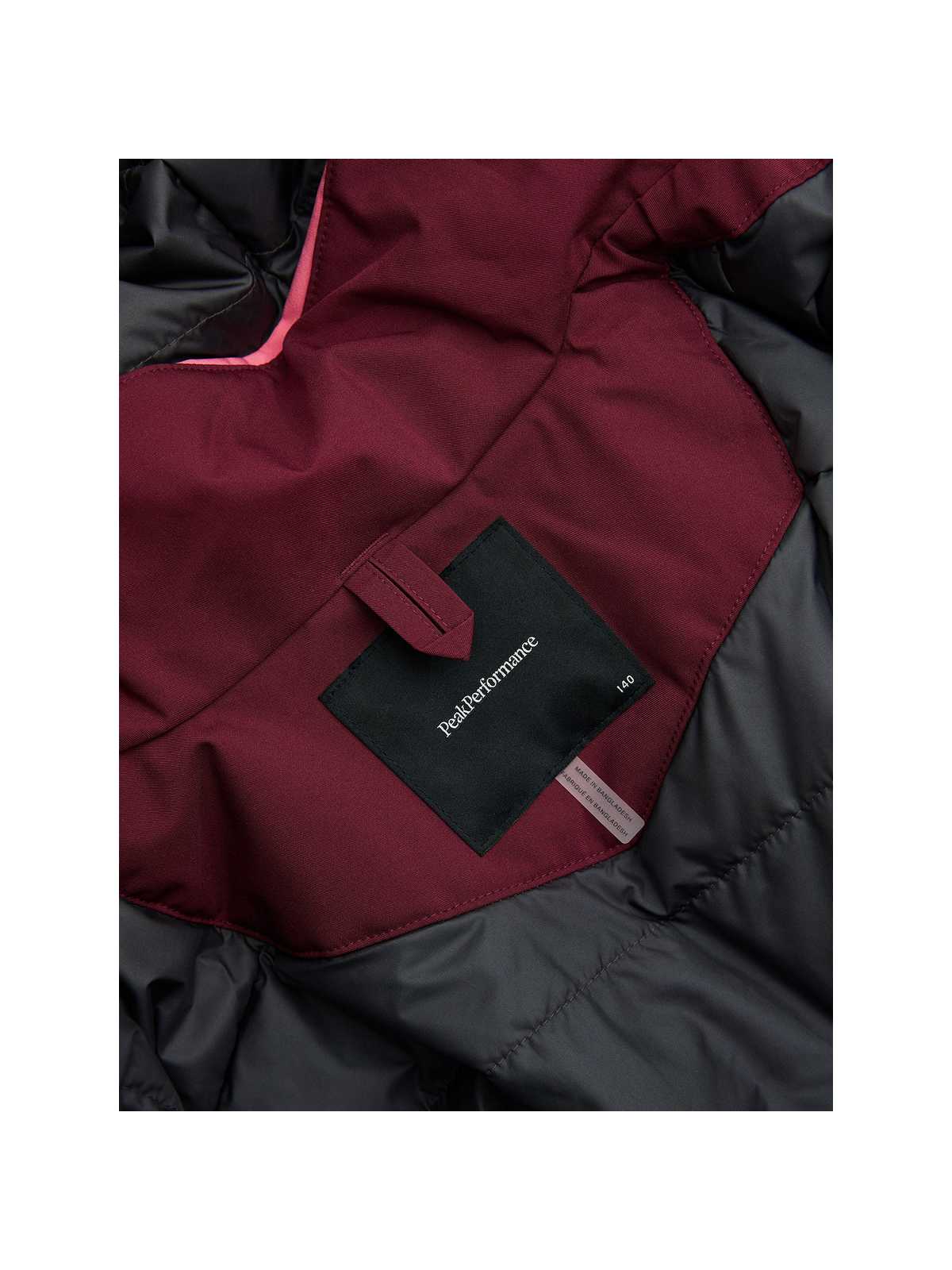 Kurtka narciarska juniorska PEAK PERFORMANCE Gravity HIPE 2L Insulated Shell Jacket różowa