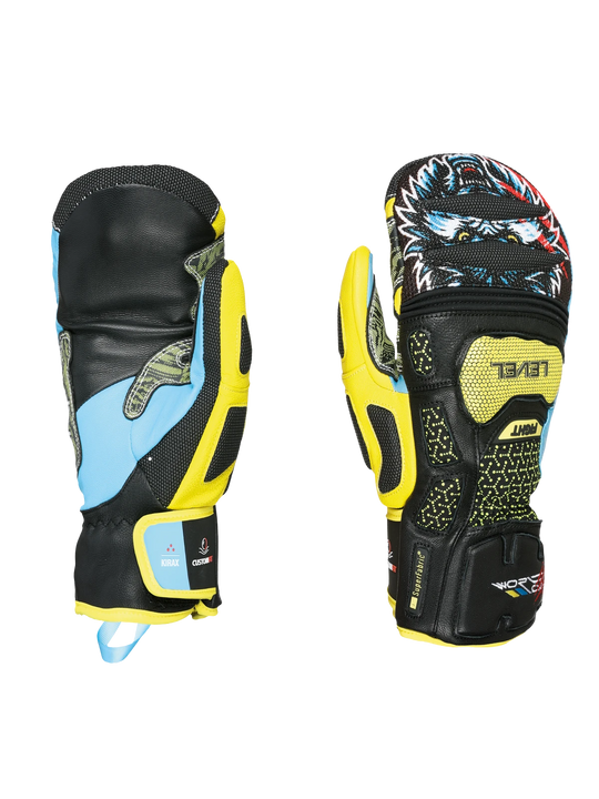 Rękawice LEVEL SQ CF Mitt Yellow-Blue

