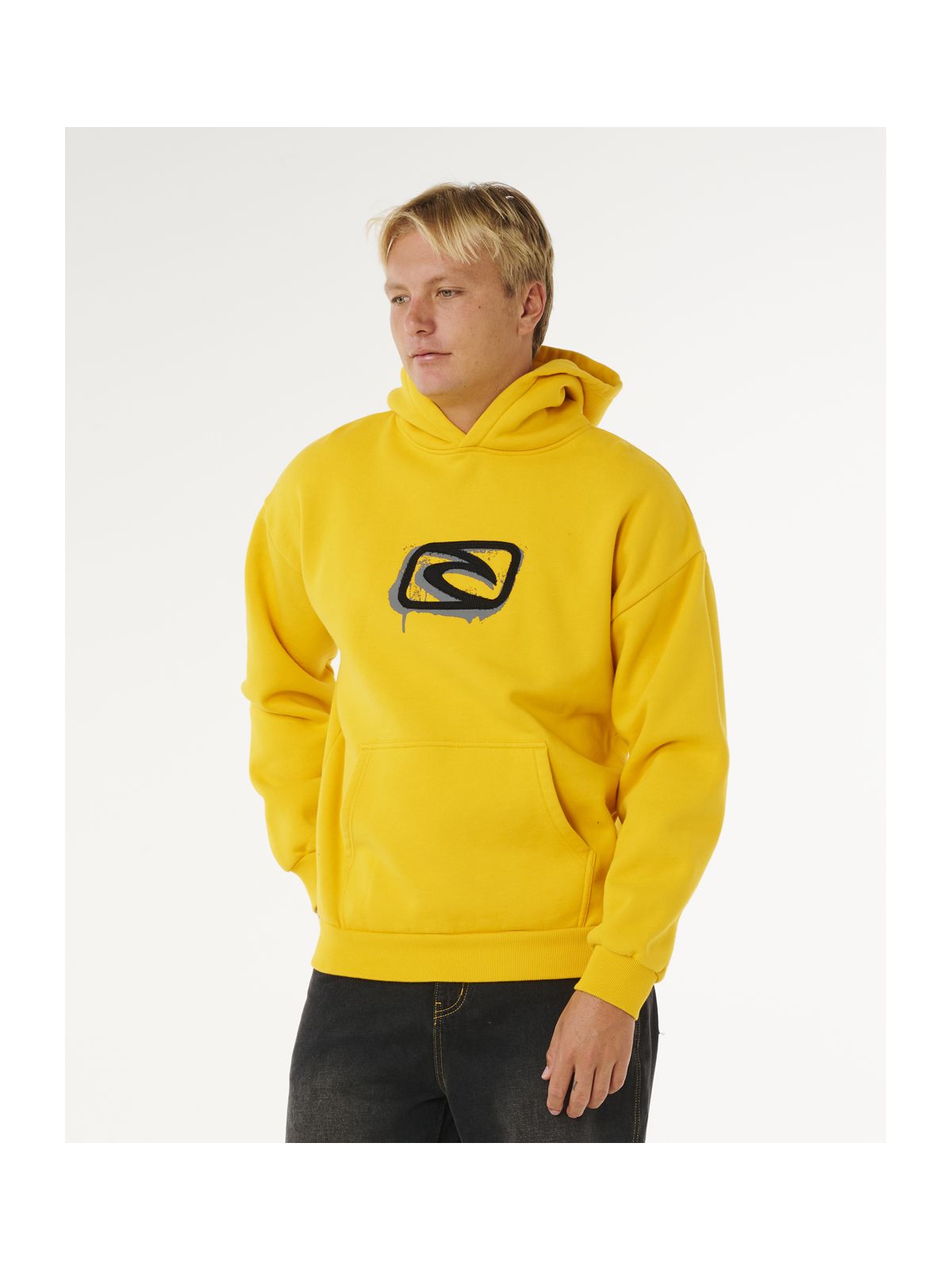 Bluza męska RIP CURL Medina Inner Visions Hood żółta
