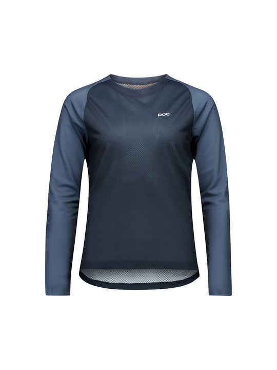 Koszulka rowerowa damska POC W's Motion Air L/S Jersey granatowa
