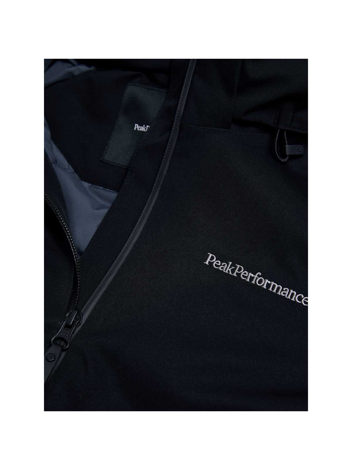 Kurtka narciarska damska PEAK PERFORMANCE W Anima Insulated Jacket czarny