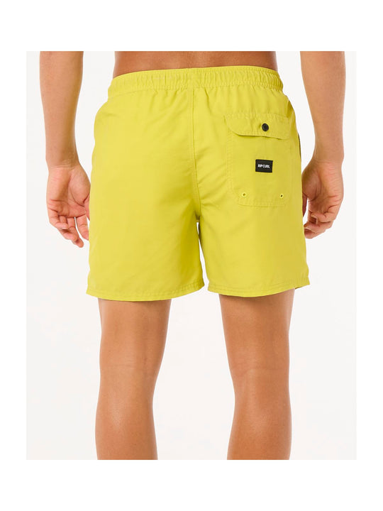 Szorty kąpielowe męskie RIP CURL Easy Living Volley żółte

