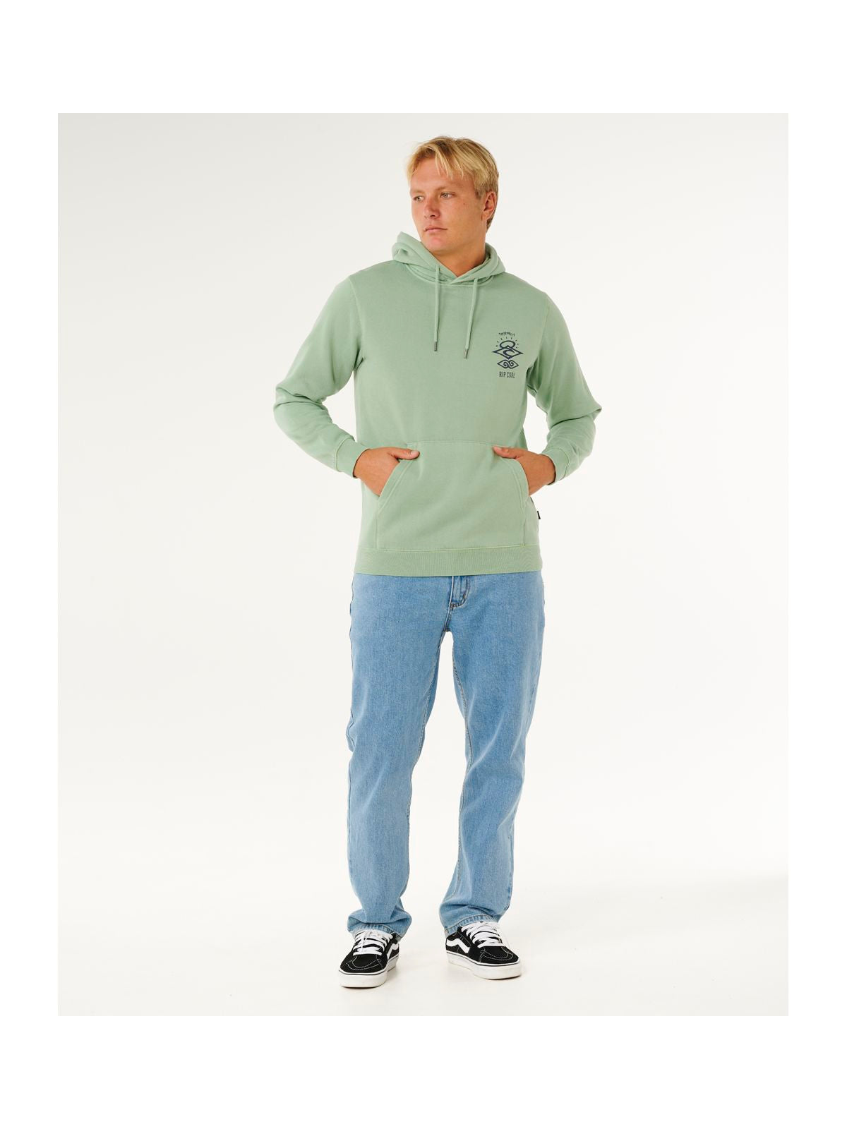 Bluza męska RIP CURL Search Icon Hood zielona