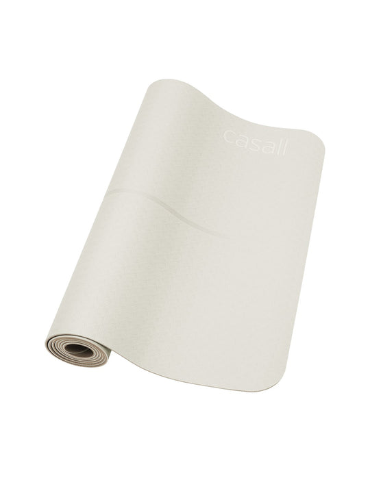 Mata do jogi CASALL Yoga mat position 4mm kolor beżowy
