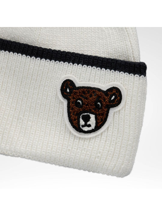 Czapka damska ROSSIGNOL W Jcc Pompom Beanie biała
