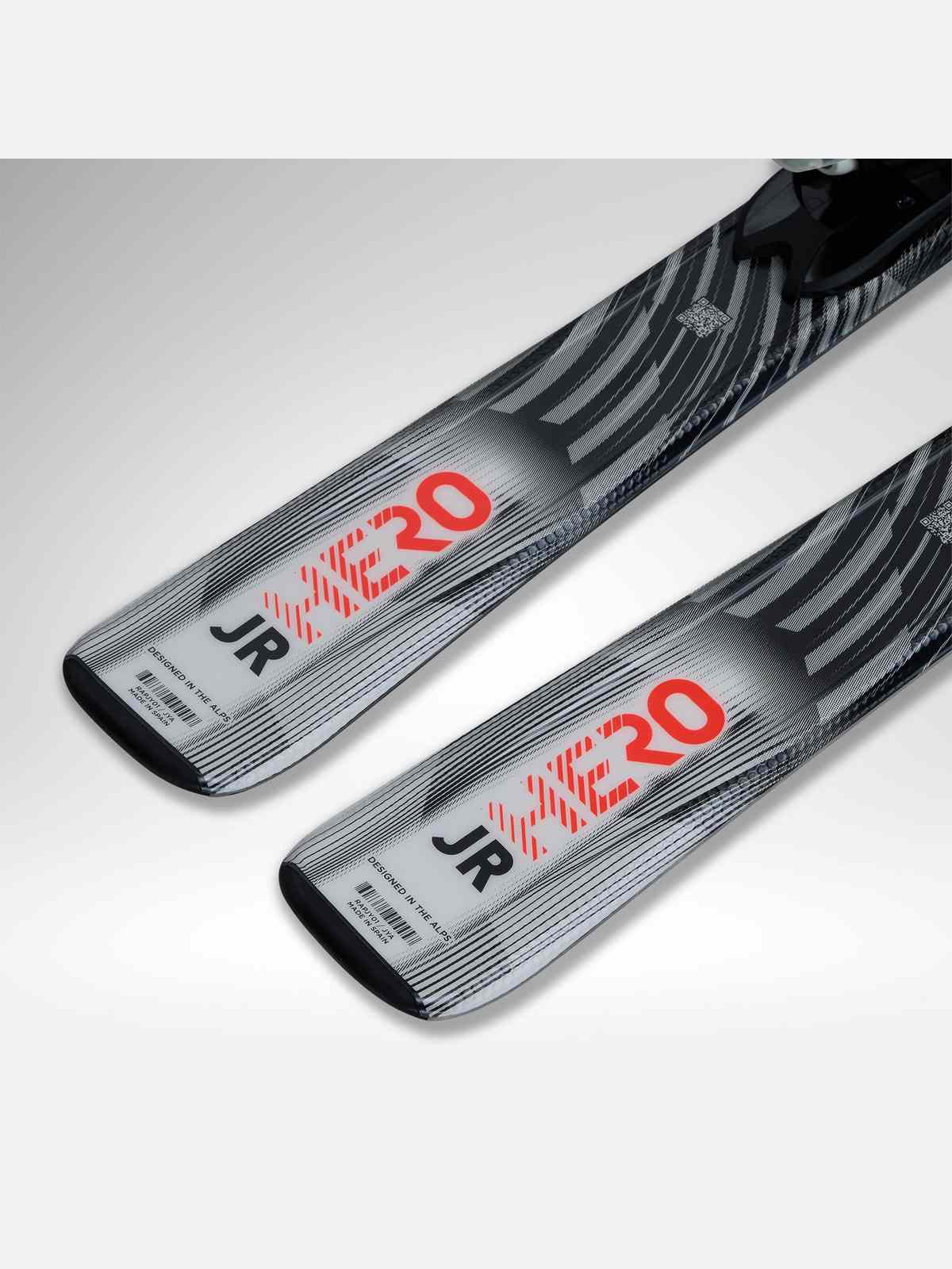 Narty dla dzieci ROSSIGNOL Hero Jr 130-150 + wiązania LOOK Xpress 7 Gw B83 Black