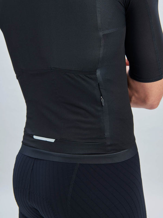 Koszulka rowerowa POC M’s PRISTINE Jersey - czarny - Adventure Sports
