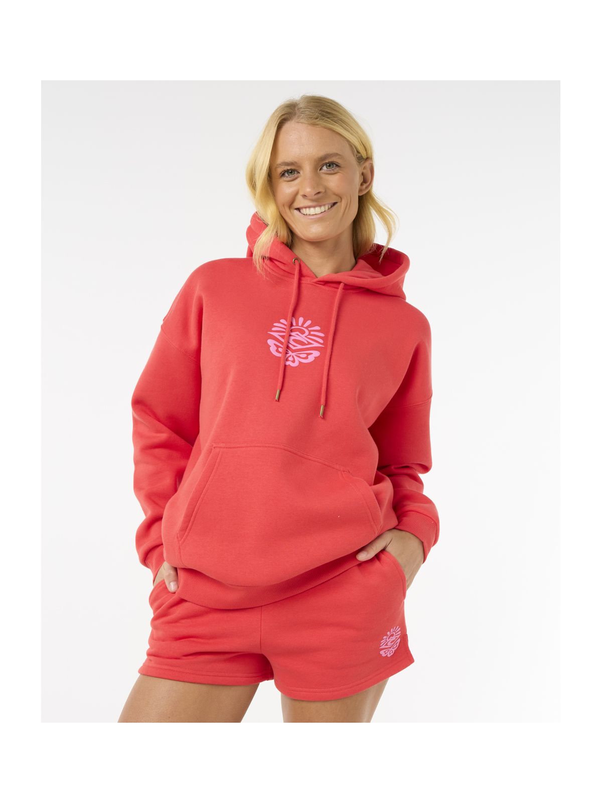 Szorty damskie RIP CURL Icons Of Surf Short czerwone