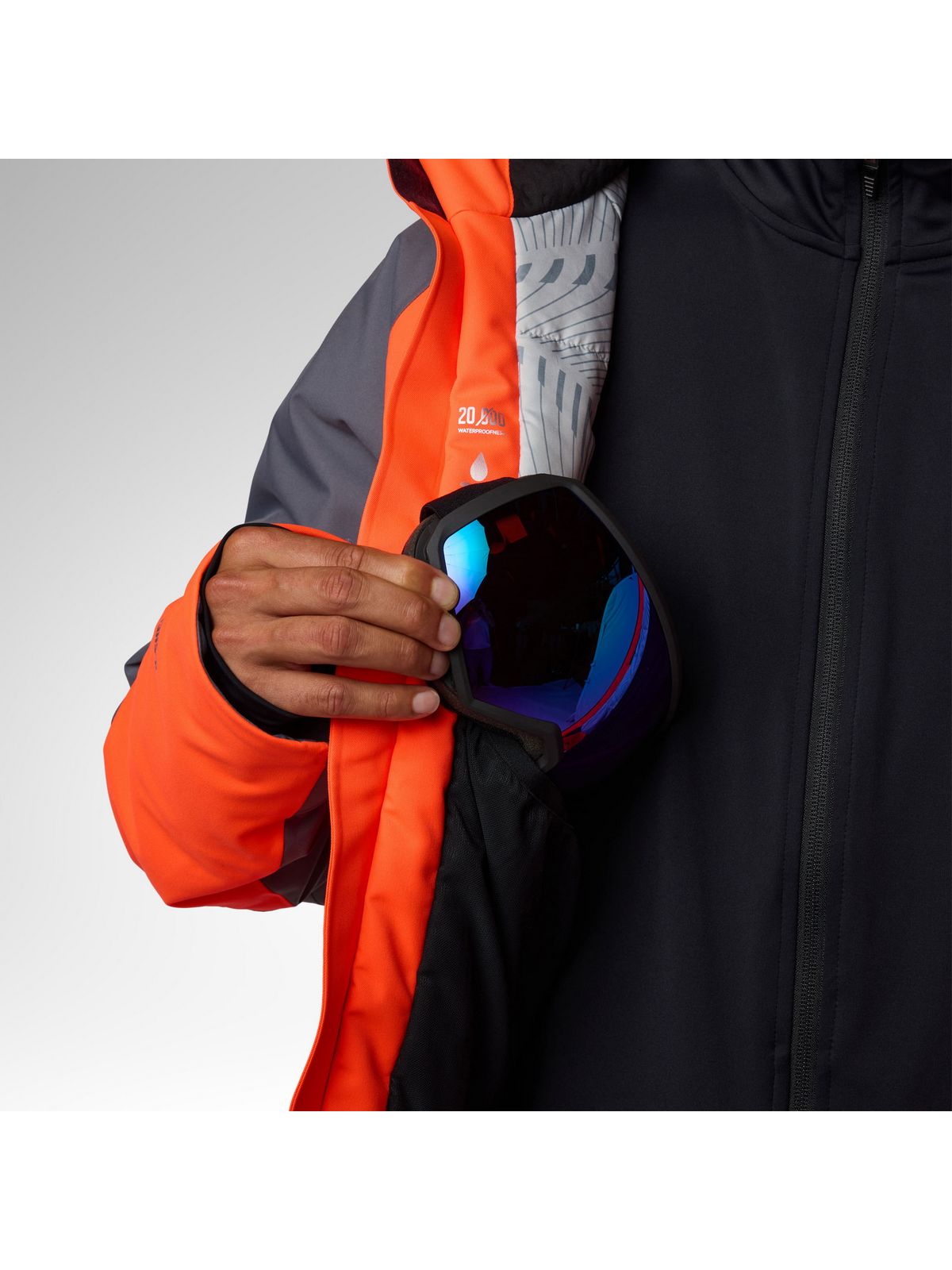 Kurtka narciarska męska ROSSIGNOL M Hero Insulated Ski Jacket czerwona