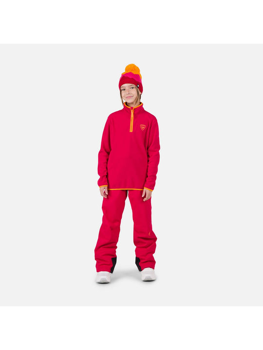 Bluza dziecięca ROSSIGNOL Jr Strawpile Fleece Hz czerwony
