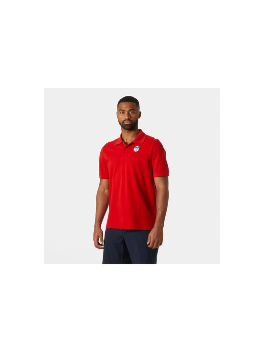 Koszulka HELLY HANSEN MARSTRAND POLO czerwony - Adventure Sports
