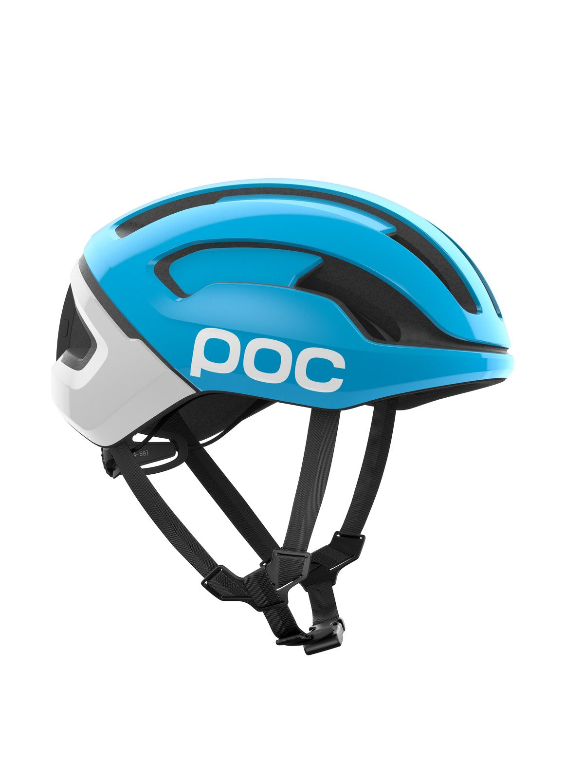 Kask rowerowy POC Omne Beacon MIPS niebiesko biały