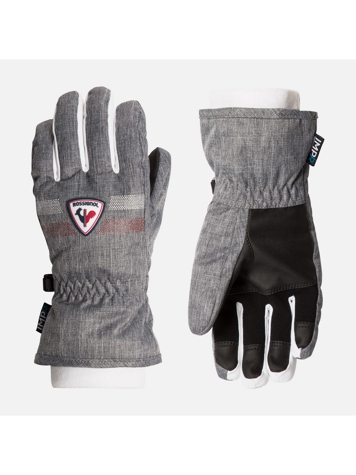 Rękawice narciarskie dziecięce ROSSIGNOL JR ROC IMPR G szare