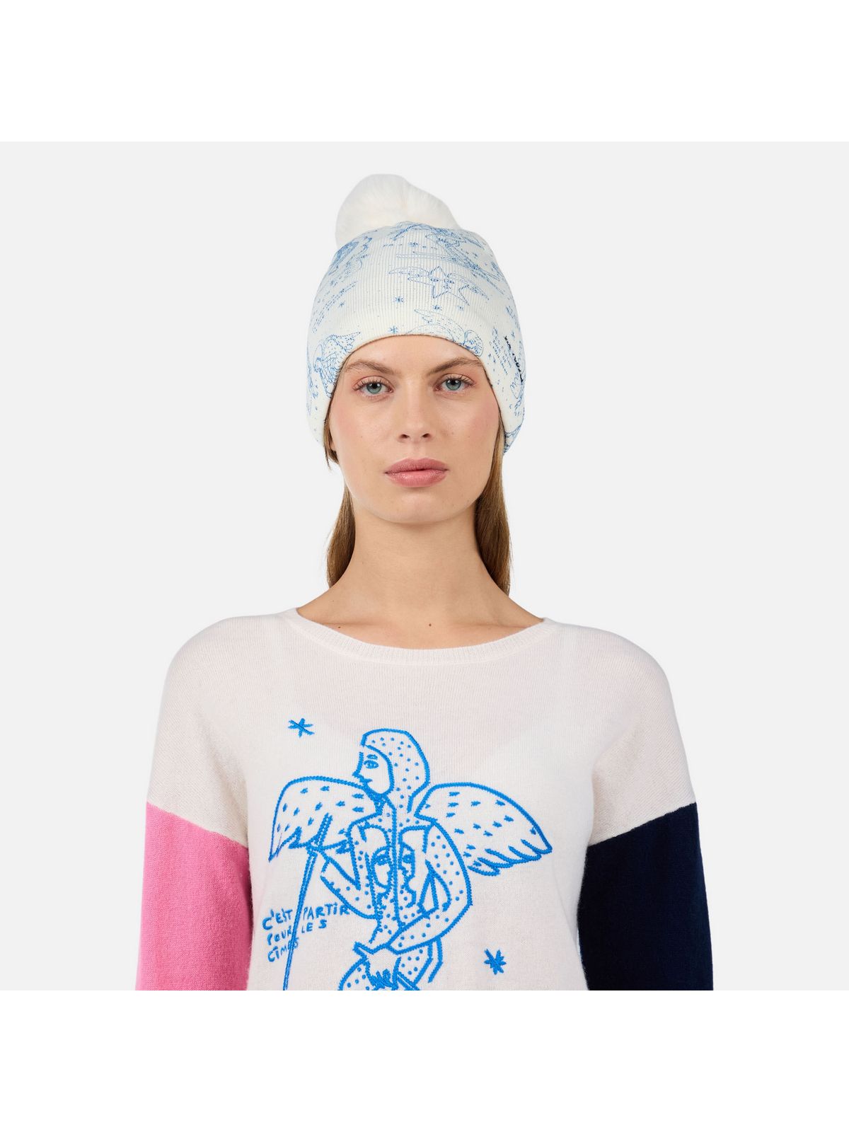 Sweter damski ROSSIGNOL W JCC SIGNAL RN niebieski