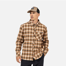 Koszula męska ROSSIGNOL RANCH PLAID SHIRT brązowa
