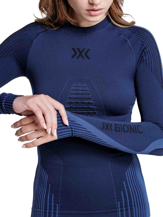 Koszulka damska X-Bionic Invent Shirt Ls Marine
