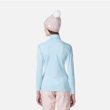 Koszulka teroaktywna damska Rossignol W Classique 1/2 Zip niebieski - Adventure Sports
