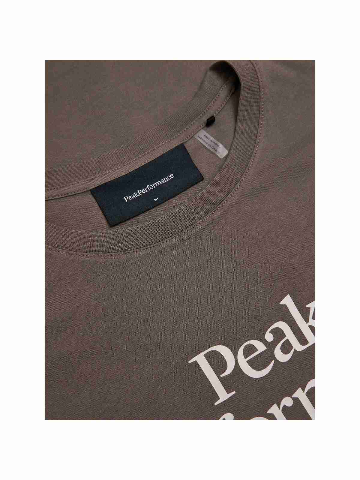 Koszulka damska PEAK PERFORMANCE Original Tee brązowa
