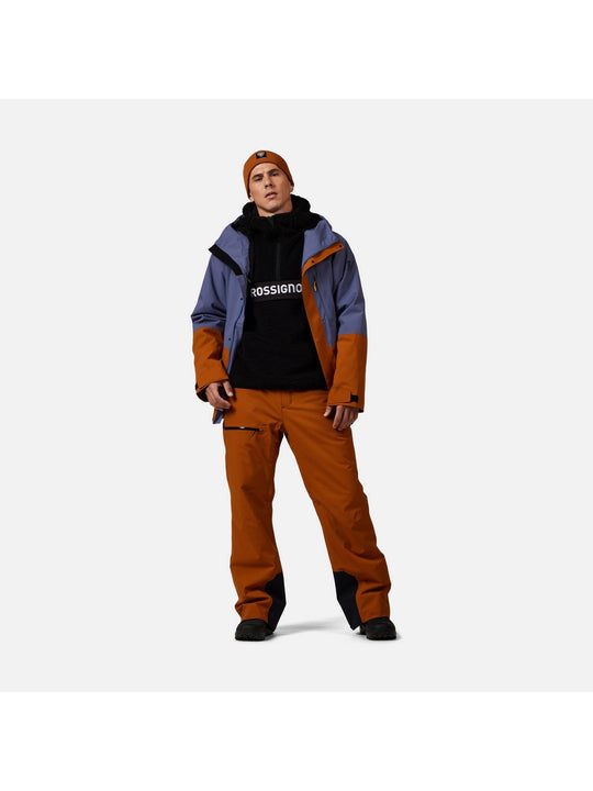 Spodnie narciarskie męskie ROSSIGNOL Outerlimits Insulated Pant brązowe
