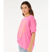 Koszulka damska RIP CURL Hotel Malibu Heritage Tee różowa
